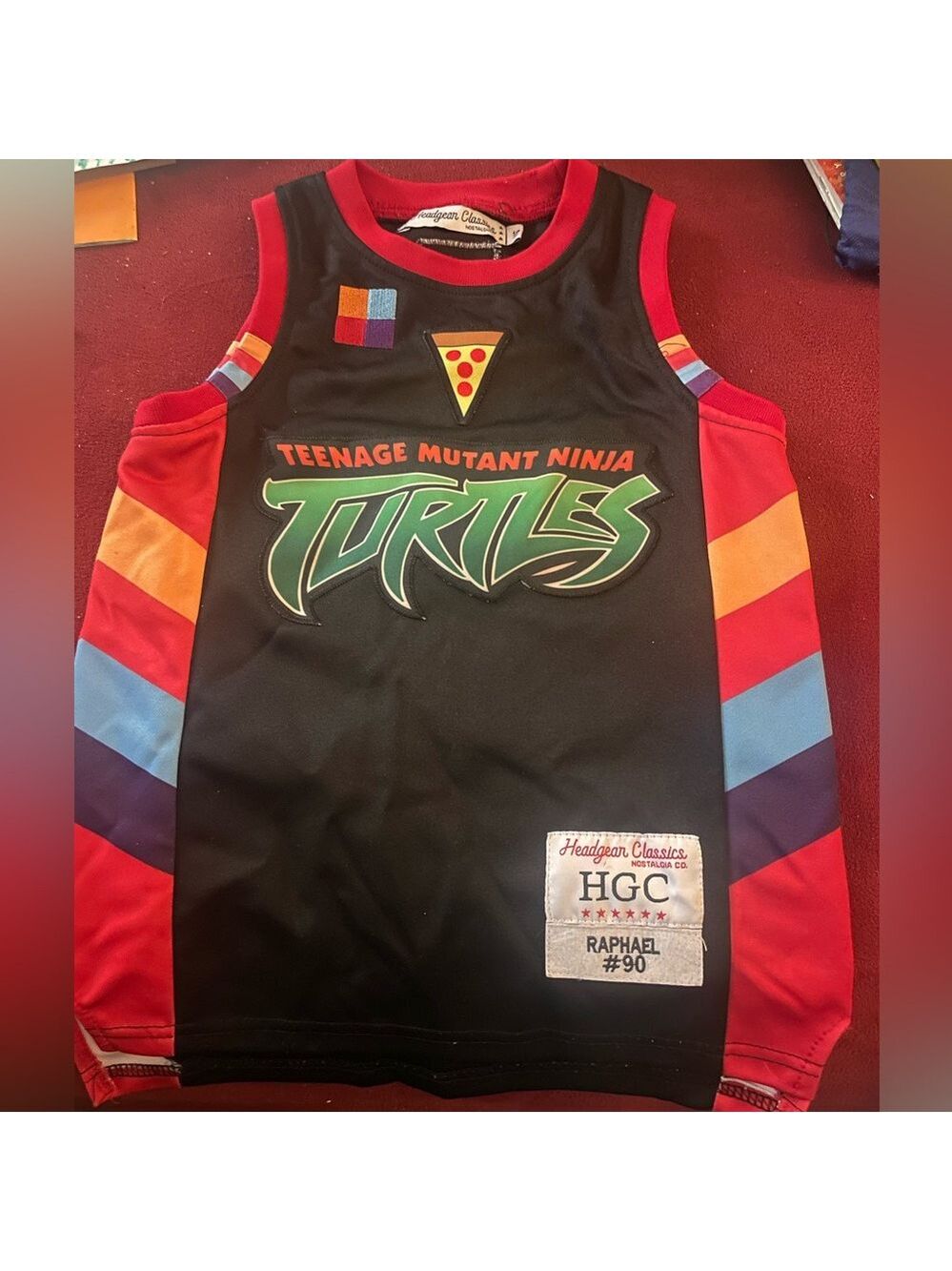 Teenage Mutant Ninja Turtles (TMNT) Raphael jersey